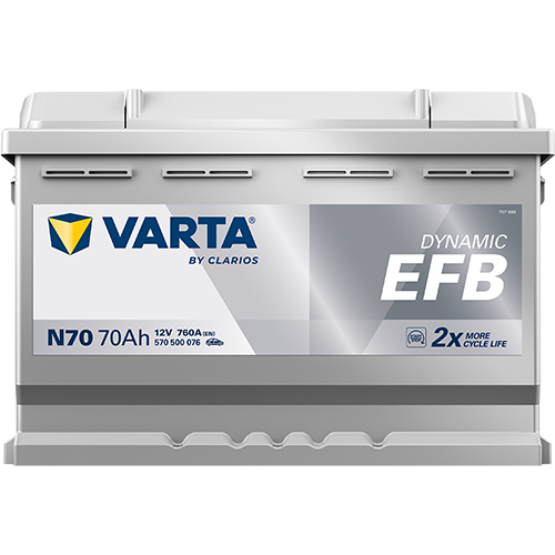 VARTA 570500076 N70 AUTOMOTIVE_DYNAMIC_EFB