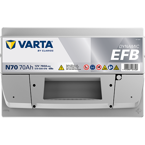 VARTA 570500076 N70 AUTOMOTIVE_DYNAMIC_EFB