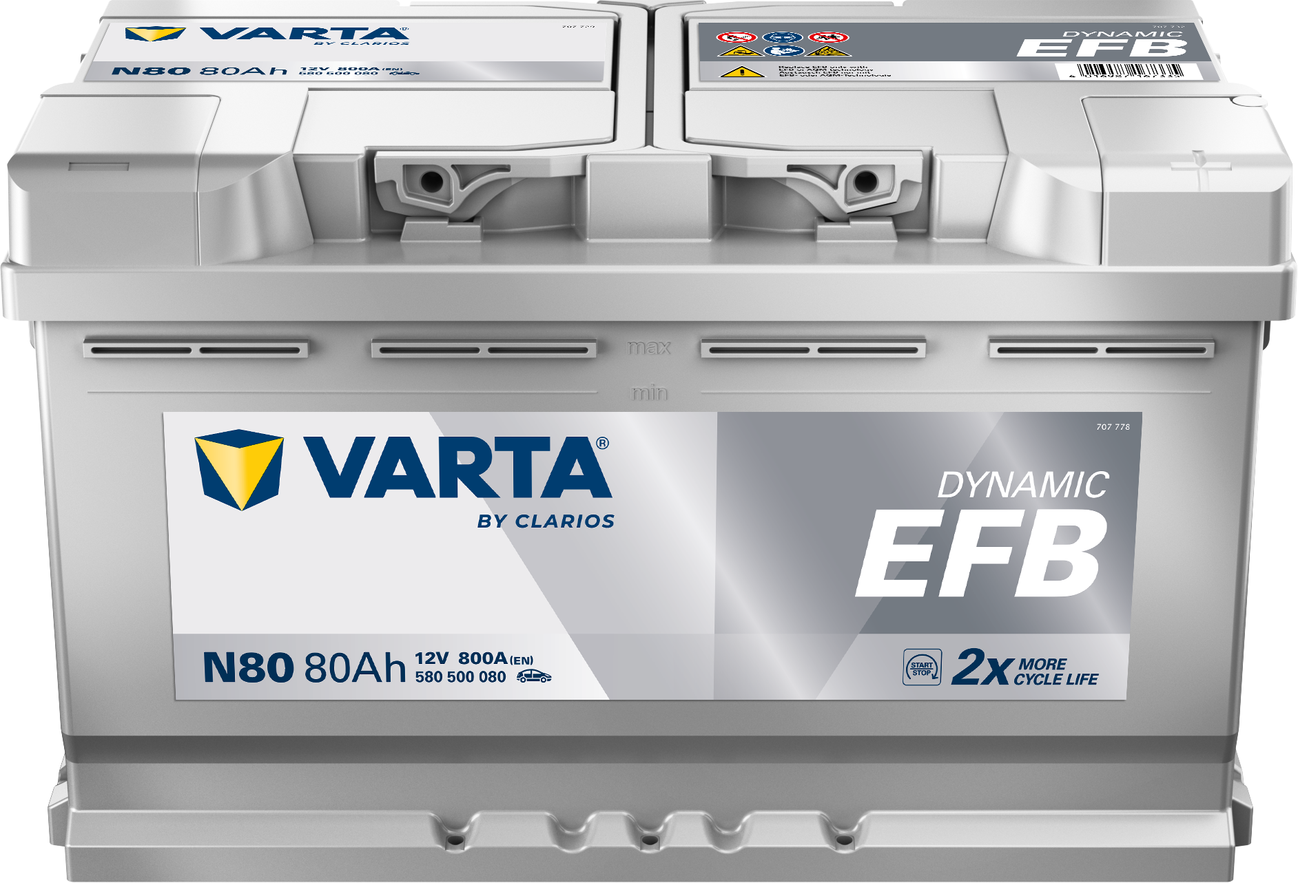 VARTA 580500080 N80 AUTOMOTIVE_DYNAMIC_EFB