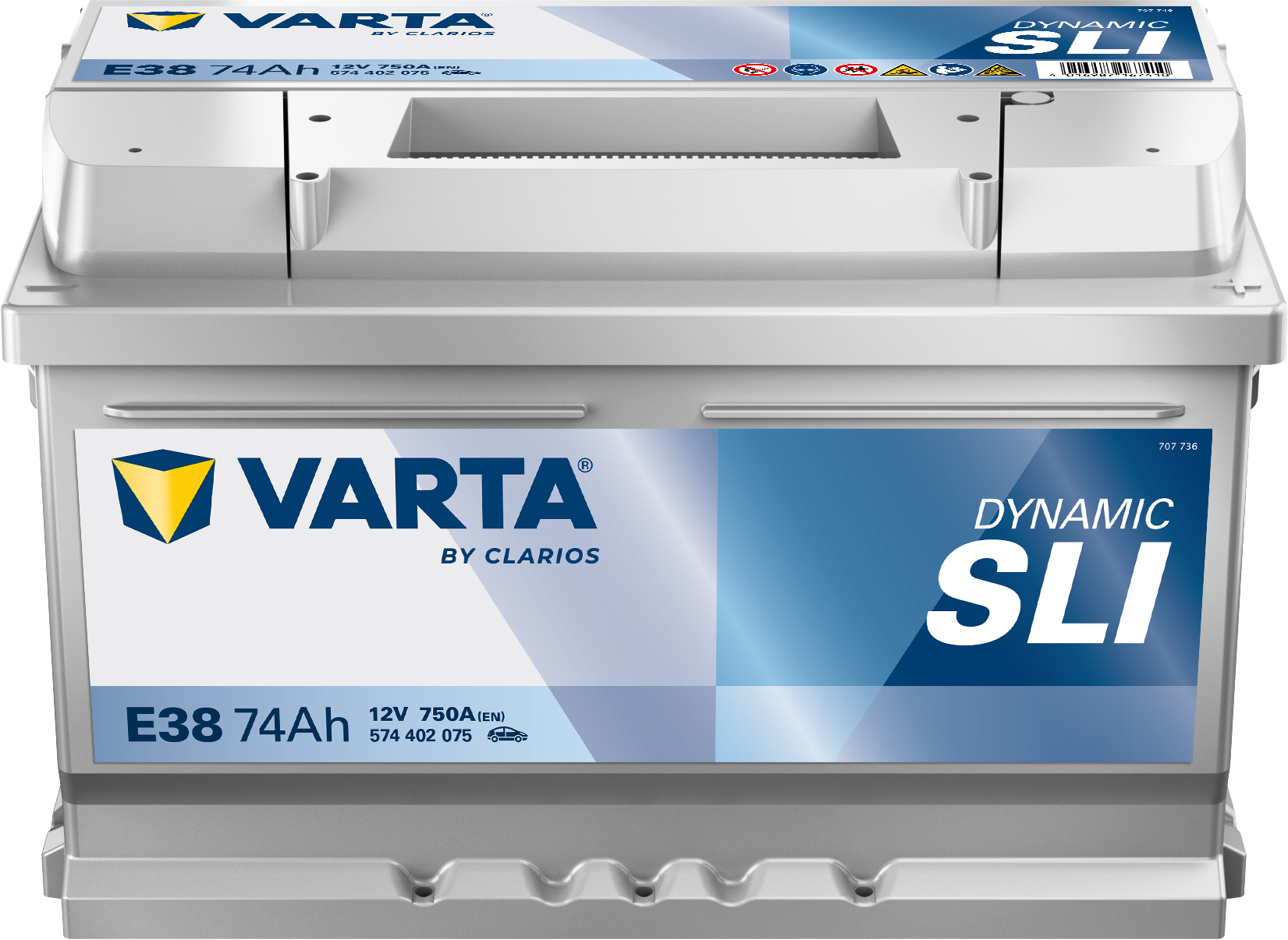 VARTA 574402075 E38 AUTOMOTIVE_DYNAMIC_SLI